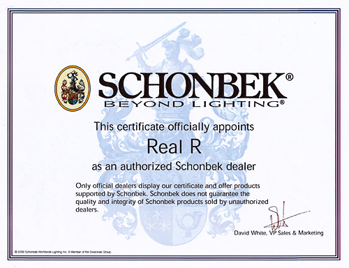 Сертификат Schonbek
